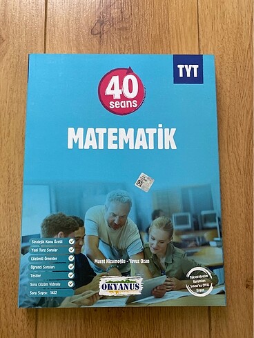 Okyanus yayınları Tyt matematik 40 seans