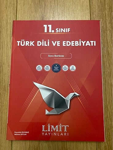 Limit yayınları 11.sınıf Türk dili ve edebiyatı soru bankası