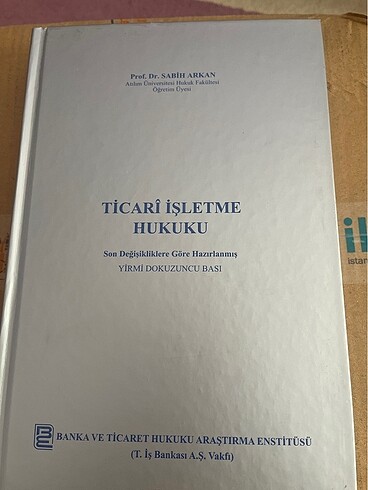 Ticari İşletme Hukuku / Sabih Arkan
