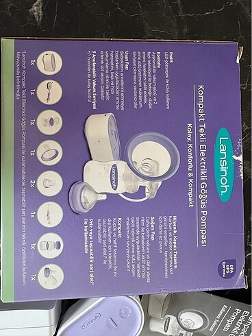 Lansinoh süt pompası - Görsel 2