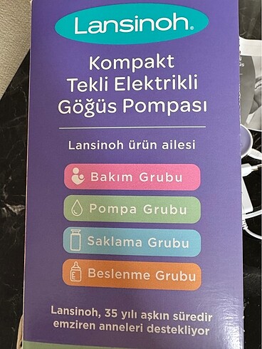 Lansinoh süt pompası - Görsel 3