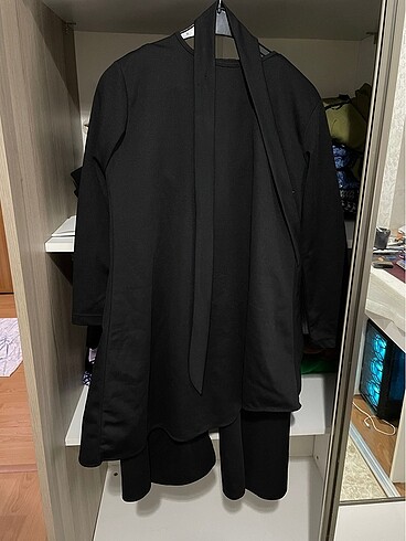 m Beden İkili tunik pantolon takımı