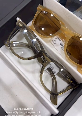 Rayban Wayfarer Renk Değiştiren Güneş ve Optik Gözlük - Görsel 3