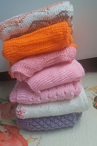 7 tane buyuklu kucuklu yelek 2.5 yaşa kadar