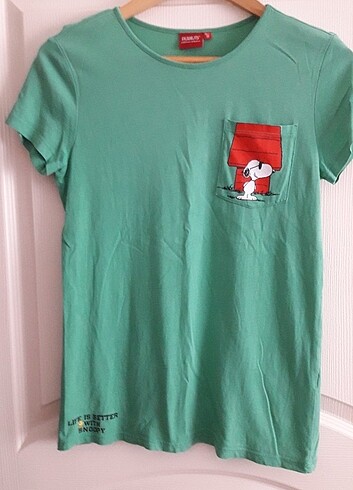 13 yaş kız çocuk Snoopy t-shirt