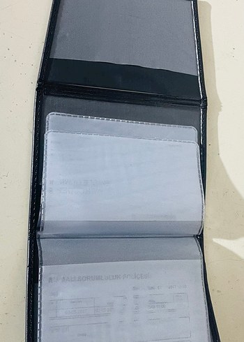 Siyah Parlak Biker Erkek Cüzdanı - Görsel 4