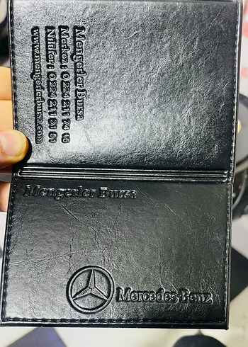 Siyah Parlak Biker Erkek Cüzdanı - Görsel 3