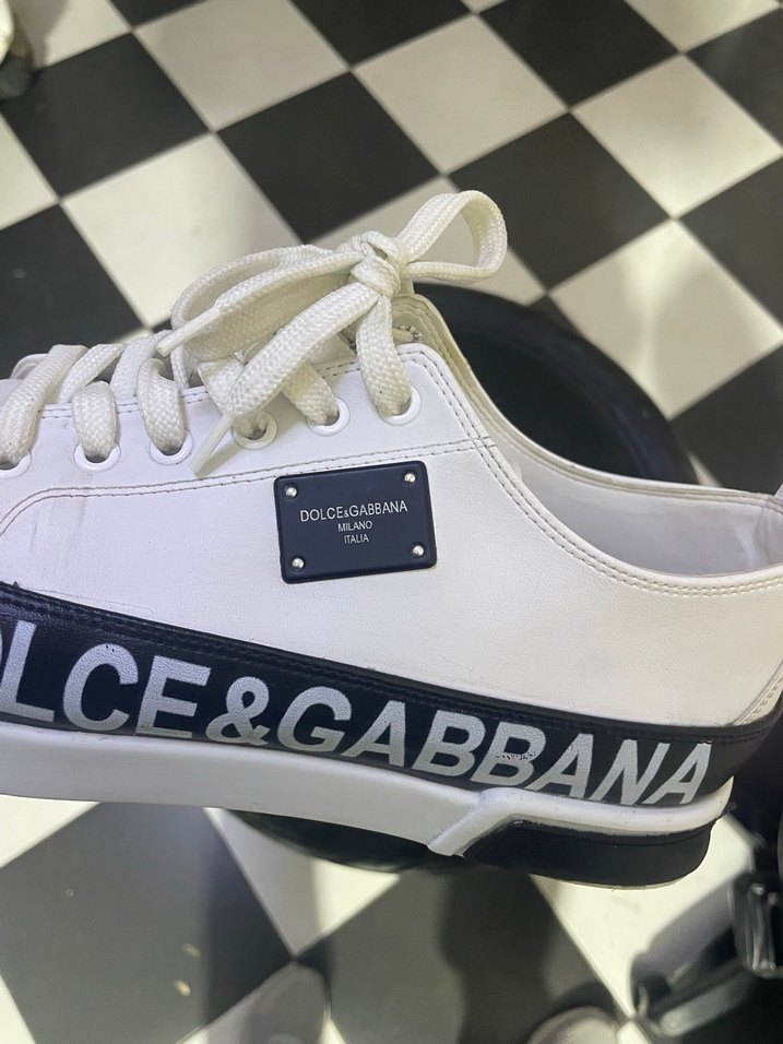 Beyaz Dolce&Gabbana Erkek Spor Ayakkabı 43 Numara - Görsel 5