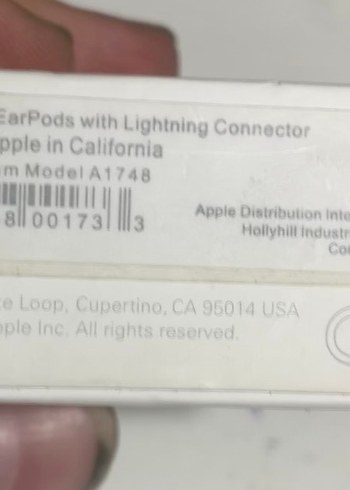 Apple Orijinal Kulaklık Sıfır Kutusunda - Görsel 3