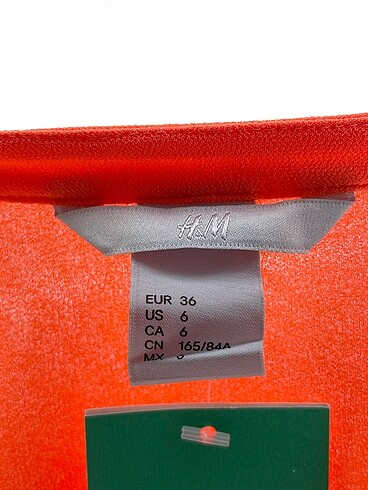 s Beden turuncu Renk H&M Bluz %70 İndirimli.
