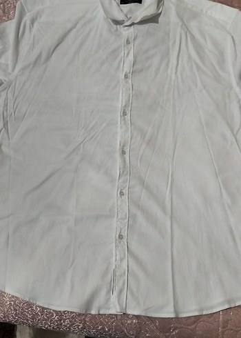 Erkek Beyaz uzun Kollu Düğmeli Gömlek - Görsel 5