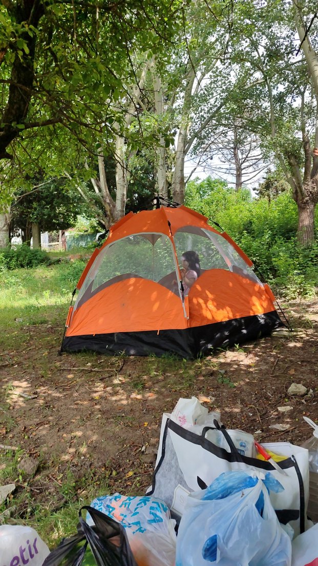 Turuncu kamp çadiri - Görsel 3