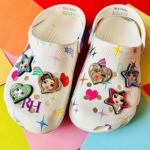 CROCS RAİNBOW HİGH ÇOCUK TERLİK