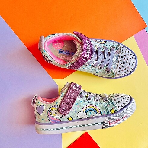 Skechers SKECHERS TWİNKLE TOES SPOR AYAKKABI