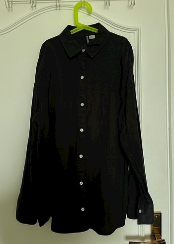 Gri Denim Kadın Gömlek - Görsel 5