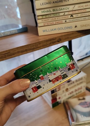 Godiva Parlak Yeşil Demir Kutu - Görsel 2