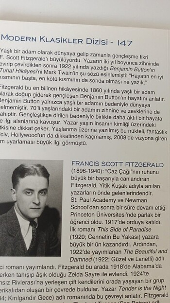 Benjamin Button'ın Tuhaf Hikayesi