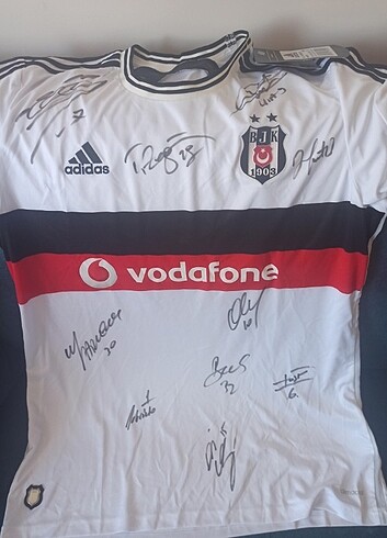 İmzalı Beşiktaş 2014-2015 Forması
