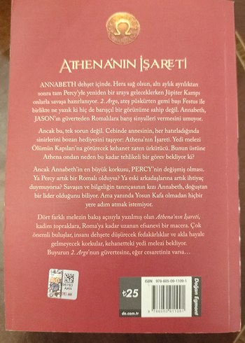 Athena'nın İşareti - Rick Riordan