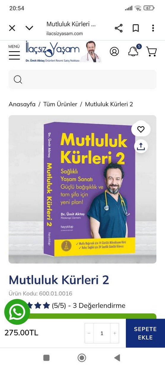 Mutluluk Kürleri - Dr. Ümit Aktaş - Görsel 2