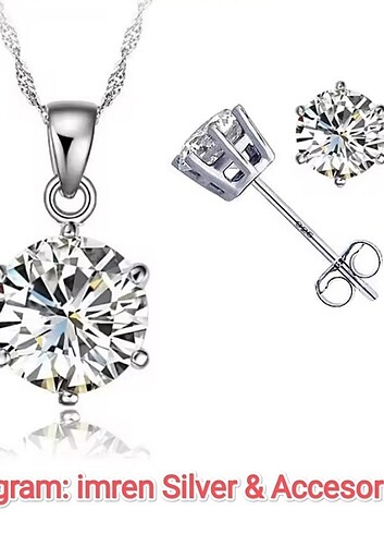 Sterling silver 925 ayar gümüş takım tüm parçalar gumustur ayar damgası mevcuttu