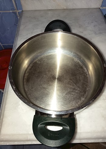 Korkmaz 24 cm büyük çelik tencere - Görsel 5