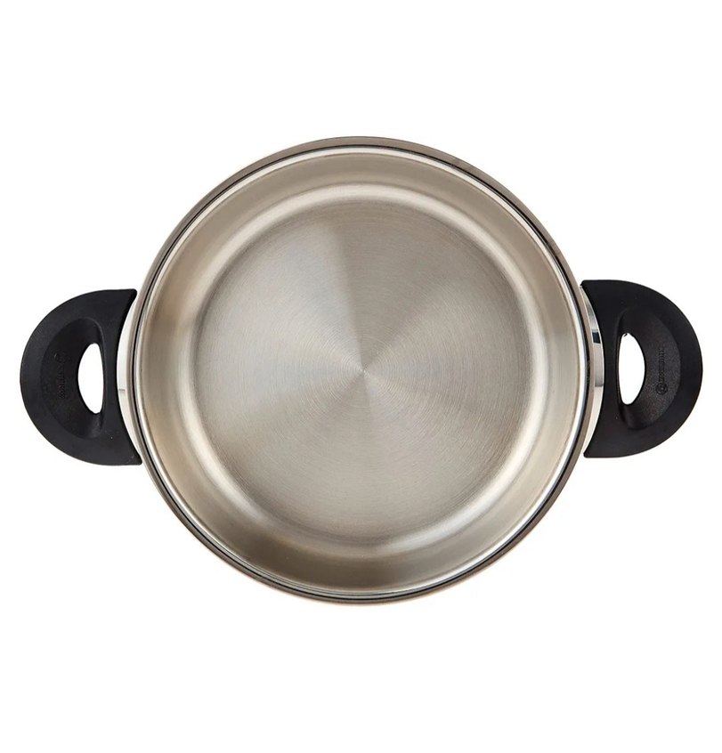 Korkmaz 24 cm büyük çelik tencere - Görsel 3