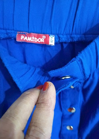 pamidor kız çocuk 12 yaş veya s beden tulum - Görsel 4