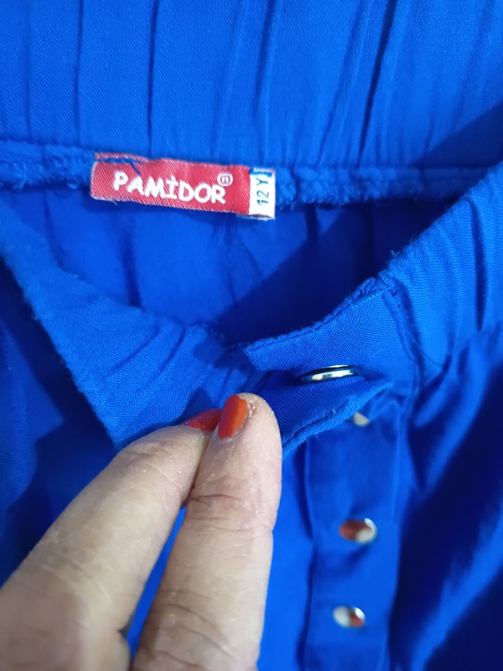 pamidor kız çocuk 12 yaş veya s beden tulum - Görsel 4