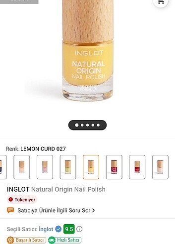Inglot Orjinal Inglot oje
