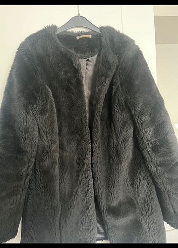 m Beden siyah Renk Collezione peluş kaban