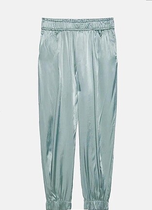 s Beden ZARA ORİJİNALİ SU YEŞİLİ JOGGER PANTOLON
