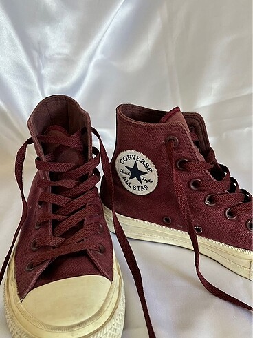 37 Beden orjinal bordo converse