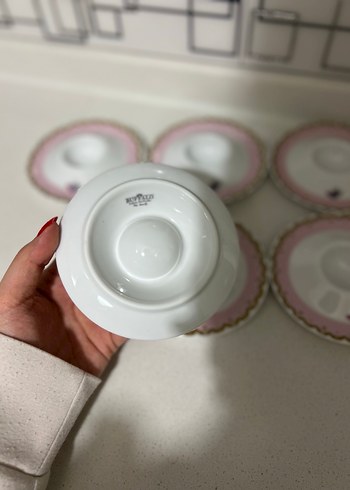 Pembe Pastel Yumurta Kasesi Seti - Görsel 4