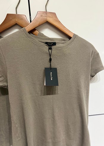 Bej Kısa Kollu Kadın Tişört - Görsel 2