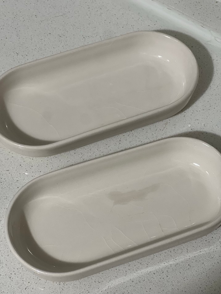 Beyaz Seramik Tabak Seti - Görsel 2