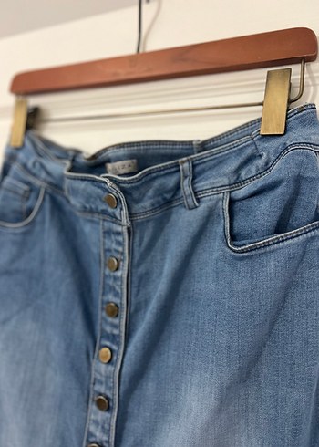 Kadın Denim Etek - Görsel 3