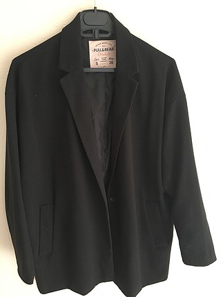 s Beden Siyah blazer ceket