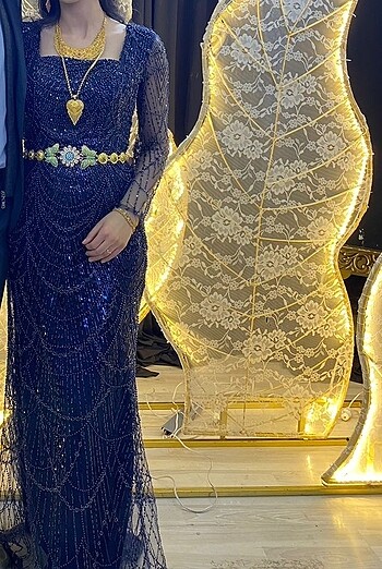 Boncuklu abiye