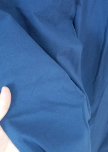 40 Beden lacivert Renk Kadın Lacivert Nakışlı Dantel Detaylı Rahat Pantolon