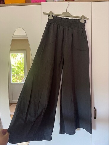 KETEN PAMUKLU BOL PAÇA PANTOLON