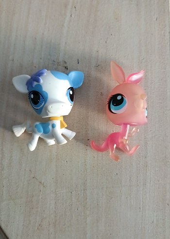 Pastel Pembe ve Mavi Mini Figür Seti