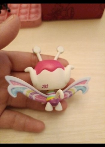  Pastel Pembe Kanatlı Aksiyon Figürü