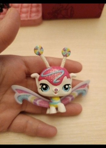  Beden Pastel Pembe Kanatlı Aksiyon Figürü