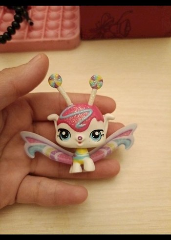 Pastel Pembe Kanatlı Aksiyon Figürü