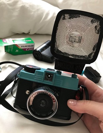 diana mini 35 mm analog fotoğraf makinesi 