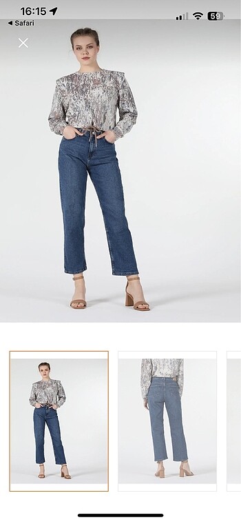 Colins 889 katy tapered jean