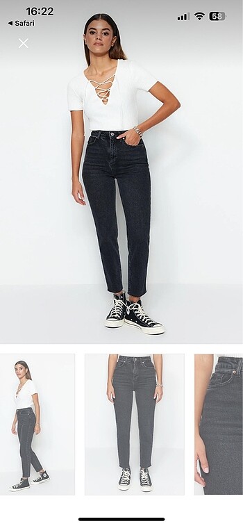 Trendyolmilla mom jean