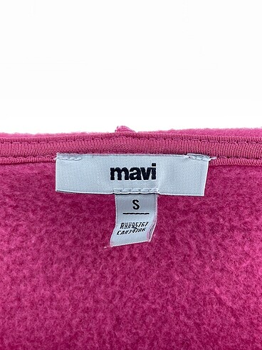 s Beden pembe Renk Mavi Jeans Sweatshirt %70 İndirimli.