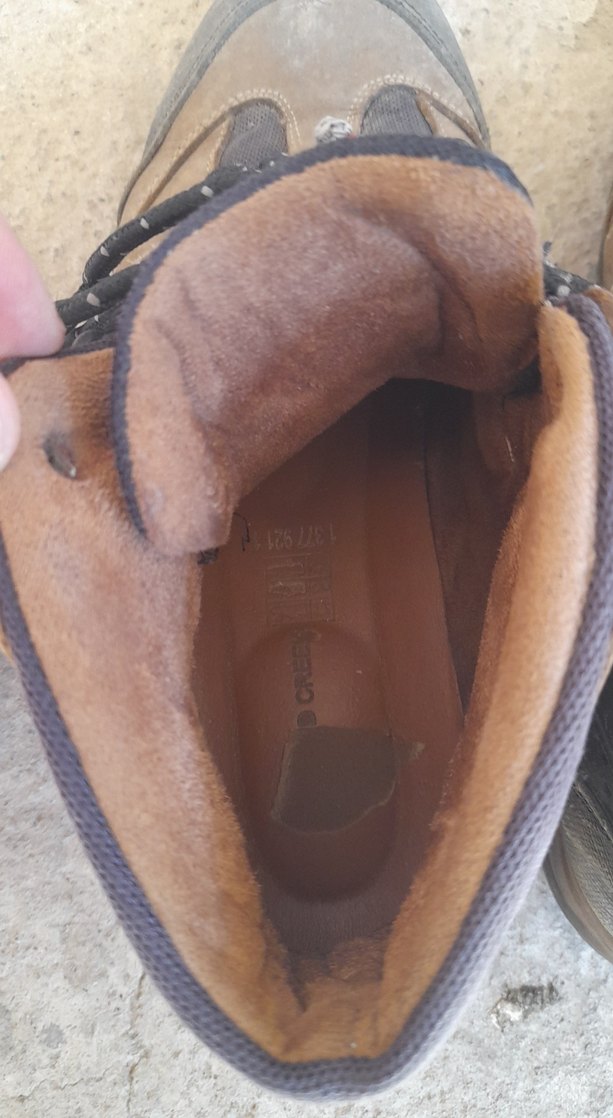 Gri Noktalı Kahverengi Erkek Bağcıklar - Görsel 3